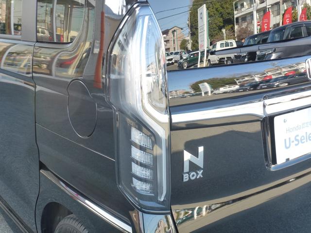 Ｎ－ＢＯＸカスタム Ｌ　両側パワースライドドア　フロントドラレコナビ連動　パーキングセンサー　サイドカーテンエアバック　リア席シートバックテーブル　ＵＳＢ　シートヒーター　Ｂｌｕｅｔｏｏｔｈａｕｄｉｏ　禁煙車（48枚目）