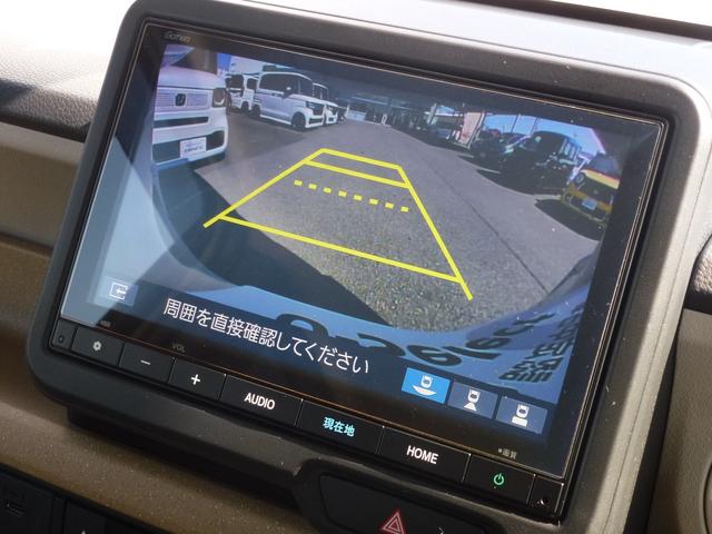 Ｎ－ＢＯＸ ファッションスタイル　純正ドラレコ前後ナビ連動　純正８インチギャザズナビ　ＵＳＢ　サイドカーテンエアバック　シートヒーター　電子パーキングブレーキ　リア席シートバックテーブル（16枚目）