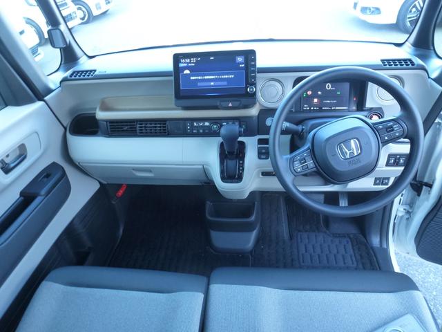 N-BOX ベースグレード 元レンタカー 9インチ純正ナビ ドラレコ前後室内 ETC アップルカープレイ シートヒーター(3枚目)