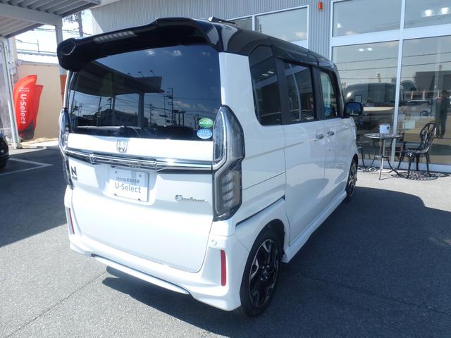 Ｎ－ＢＯＸカスタム Ｇ・Ｌターボホンダセンシング　２トーンカラースタイル　バーバパパフロアマット　パドルシフト　サイドカーテンエアバック　両側パワースライドドア　純正９インチギャザズナビ　リア席サンシェード　ＵＳＢ（14枚目）