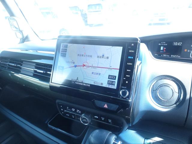 Ｎ－ＢＯＸカスタム Ｇ・Ｌターボホンダセンシング　２トーンカラースタイル　バーバパパフロアマット　パドルシフト　サイドカーテンエアバック　両側パワースライドドア　純正９インチギャザズナビ　リア席サンシェード　ＵＳＢ（22枚目）