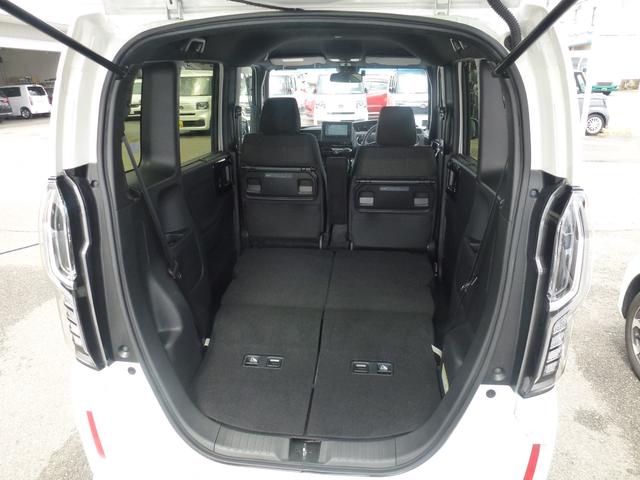 Ｎ－ＢＯＸカスタム Ｌ　純正ナビ　シートヒーター　オートリトラミラー　パーキングセンサー　バックカメラ　ＬＥＤヘッドライト　シートバックテーブル　サイドカーテンエアバック　両側パワースライドドア（25枚目）