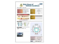 日本自動車査定協会発行の車両状態証明書をお付けしております。 4