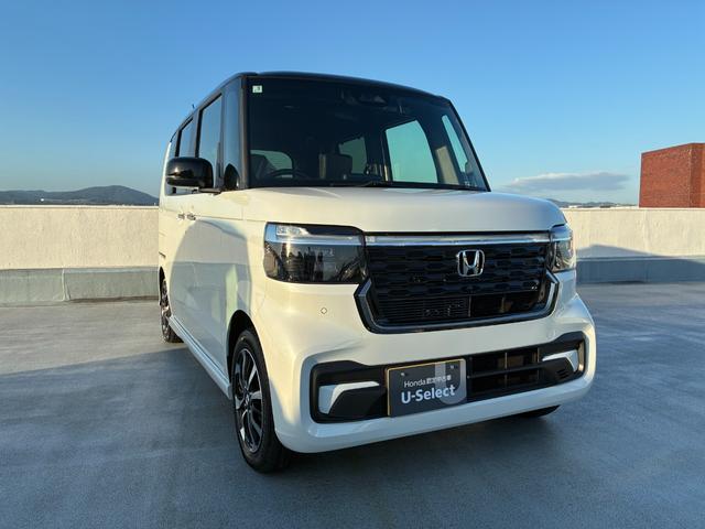 Ｎ－ＢＯＸカスタム コーディネートスタイル　純正ナビ　ＡＭ　ＦＭ　Ｂｌｕｅｔｏｏｔｈ　ＴＶ　バックカメラ　フルオートエアコン　両側電動パワースライドドア　後席サンシェード　シートヒーター（7枚目）