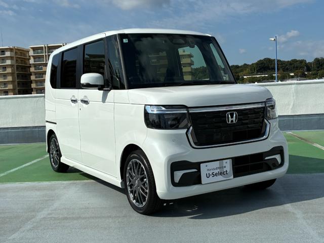 Ｎ－ＢＯＸカスタム ターボ　純正ナビ　純正ドラレコ　ＥＴＣ　ＡＭ　ＦＭ　ＴＶ　Ｂｌｕｅｔｏｏｔｈ　両側電動パワースライドドア　後席サンシェード　シートバックテーブル　シートヒーター（7枚目）