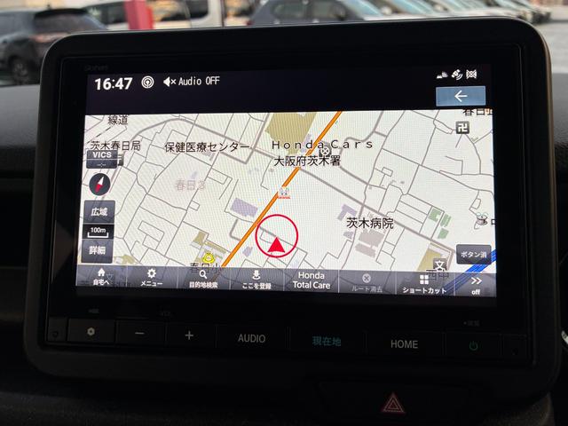 N-BOXカスタム ターボ 純正ナビ TV フルセグ Bluetooth AM FM バックカメラ シートヒーター フルオートエアコン 電子パーキング ETC 両側電動パワースライドドア 前後ドラレコ(2枚目)