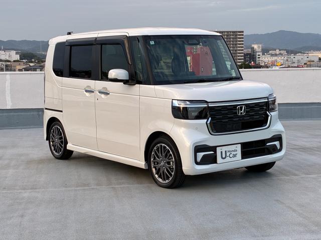 N-BOXカスタム ターボ 純正ナビ TV フルセグ Bluetooth AM FM バックカメラ シートヒーター フルオートエアコン 電子パーキング ETC 両側電動パワースライドドア 前後ドラレコ(6枚目)