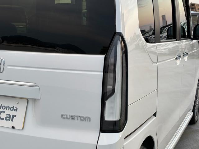N-BOXカスタム ターボ 純正ナビ TV フルセグ Bluetooth AM FM バックカメラ シートヒーター フルオートエアコン 電子パーキング ETC 両側電動パワースライドドア 前後ドラレコ(41枚目)