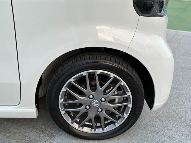 N-BOXカスタム ターボ 純正ナビ TV フルセグ Bluetooth AM FM バックカメラ シートヒーター フルオートエアコン 電子パーキング ETC 両側電動パワースライドドア 前後ドラレコ(48枚目)