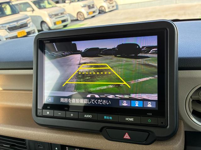 N-BOX ベースグレード 元試乗車 純正ナビ AM FM フルセグ Bluetooth フルオートエアコン シートヒーター ETC バックカメラ ドラレコ前後 両側電動パワースライドドア(13枚目)