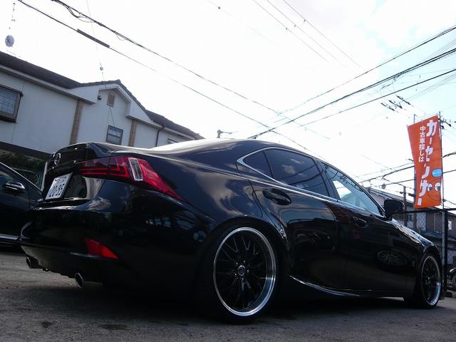 ＩＳ ＩＳ２５０　１９ＡＷ　車高調　ＧＳ後期フェイスエアロ　純正マルチ　バックカメラ（3枚目）