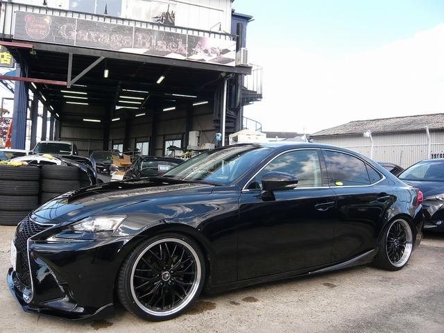 ＩＳ ＩＳ２５０　１９ＡＷ　車高調　ＧＳ後期フェイスエアロ　純正マルチ　バックカメラ（7枚目）