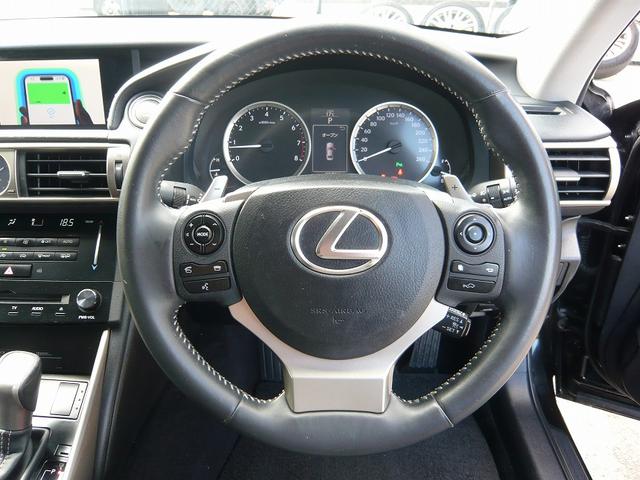 ＩＳ ＩＳ２５０　１９ＡＷ　車高調　ＧＳ後期フェイスエアロ　純正マルチ　バックカメラ（11枚目）