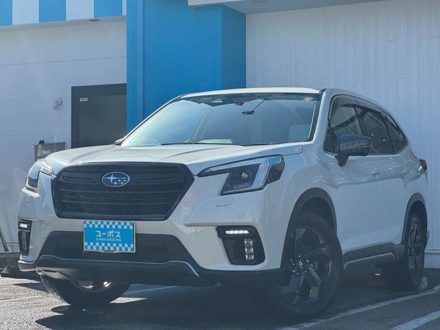 フォレスター スポーツ　ダイアトーンナビ　ＥＴＣ　バックカメラ　サイドカメラ　フロントカメラ　ハーフレザーシート　デジタルインナーミラー　全席シートヒーター　電動パーキングブレーキ　フルセグ視聴　Ｂｌｕｅｔｏｏｔｈ接続（3枚目）