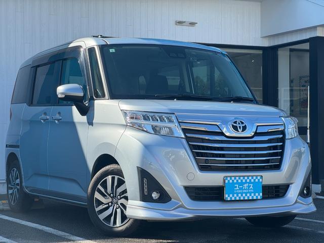 ルーミー カスタムG 純正ナビ ETC バックカメラ 両側電動スライドドア Tzドライブレコーダー シートヒーター 衝突軽減システム ステアリングスイッチ アイドリングストップ フルセグ視聴 Bluetooth接続(5枚目)