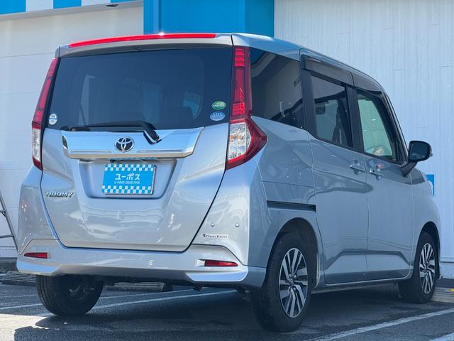 ルーミー カスタムG 純正ナビ ETC バックカメラ 両側電動スライドドア Tzドライブレコーダー シートヒーター 衝突軽減システム ステアリングスイッチ アイドリングストップ フルセグ視聴 Bluetooth接続(7枚目)