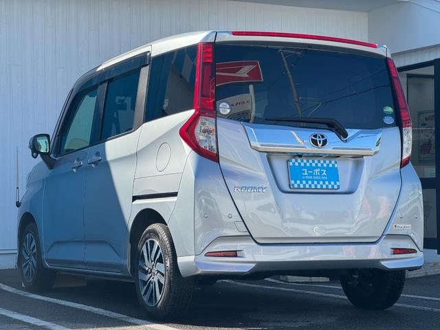 ルーミー カスタムG 純正ナビ ETC バックカメラ 両側電動スライドドア Tzドライブレコーダー シートヒーター 衝突軽減システム ステアリングスイッチ アイドリングストップ フルセグ視聴 Bluetooth接続(9枚目)