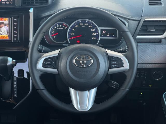 ルーミー カスタムG 純正ナビ ETC バックカメラ 両側電動スライドドア Tzドライブレコーダー シートヒーター 衝突軽減システム ステアリングスイッチ アイドリングストップ フルセグ視聴 Bluetooth接続(19枚目)