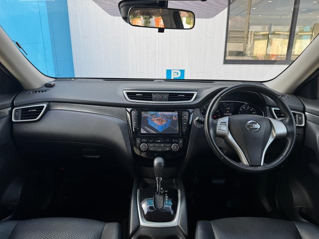 エクストレイル ２０Ｘ　エマージェンシーブレーキパッケージ　純正ナビ　ＥＴＣ　バックカメラ　純正フリップダウン　アイドリングストップ　シートヒーター　合皮シート　ステアリングスイッチ　４ＷＤ　フルセグ視聴　Ｂｌｕｅｔｏｏｈｔ接続（18枚目）