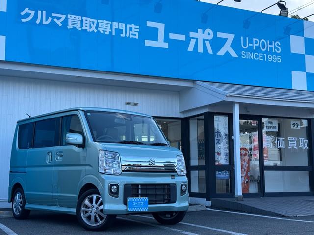 エブリイワゴン ＰＺターボスペシャル　ケンウッドナビ　ＥＴＣ　バックカメラ　両側電動スライドドア　オートステップ　プッシュスタート　シートヒーター　衝突軽減システム　ワンセグ視聴　Ｂｌｕｅｔｏｏｔｈ接続　ワンオーナー車（2枚目）