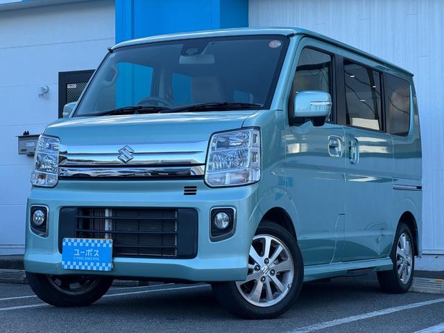 エブリイワゴン ＰＺターボスペシャル　ケンウッドナビ　ＥＴＣ　バックカメラ　両側電動スライドドア　オートステップ　プッシュスタート　シートヒーター　衝突軽減システム　ワンセグ視聴　Ｂｌｕｅｔｏｏｔｈ接続　ワンオーナー車（3枚目）