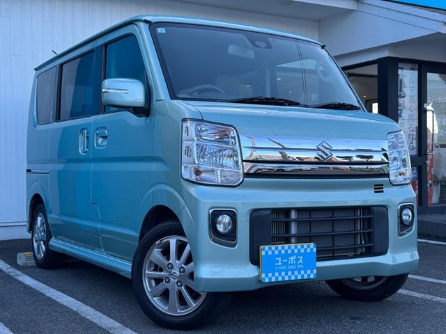 エブリイワゴン ＰＺターボスペシャル　ケンウッドナビ　ＥＴＣ　バックカメラ　両側電動スライドドア　オートステップ　プッシュスタート　シートヒーター　衝突軽減システム　ワンセグ視聴　Ｂｌｕｅｔｏｏｔｈ接続　ワンオーナー車（5枚目）