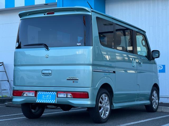 エブリイワゴン ＰＺターボスペシャル　ケンウッドナビ　ＥＴＣ　バックカメラ　両側電動スライドドア　オートステップ　プッシュスタート　シートヒーター　衝突軽減システム　ワンセグ視聴　Ｂｌｕｅｔｏｏｔｈ接続　ワンオーナー車（7枚目）