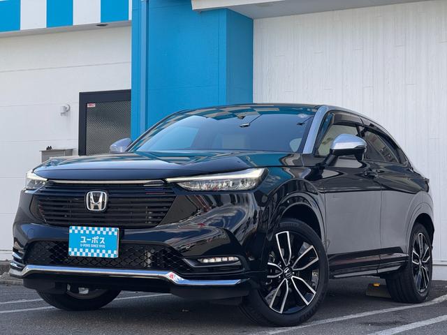 ヴェゼル ｅ：ＨＥＶ　ＰＬａＹ　純正ナビ　ＥＴＣ２．０　バックカメラ　純正Ｄオプションエアロ　シートヒーター　ハーフレザーシート　ステアリングヒーター　クルーズコントロール　ワイヤレス充電　フルセグ視聴　Ｂｌｕｅｔｏｏｈ接続（3枚目）