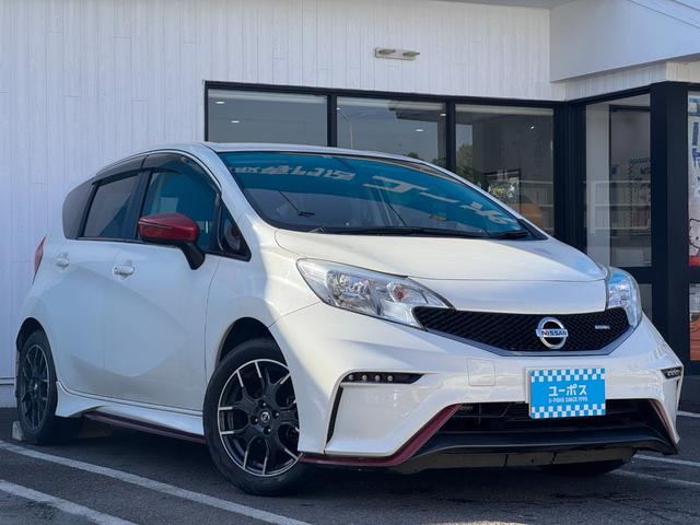 ノート ニスモ　純正ナビ　ＥＴＣ　バックカメラ　アイドリングストップ　電動電格ミラー　プッシュスタート　ニスモ専用ステアリング　専用アルミホイール　ワンオーナー車　Ｂｌｕｅｔｏｏｔｈ接続（5枚目）