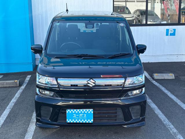 ワゴンＲ ハイブリッドＦＺ　Ｓｔｒａｄａナビ　全方位カメラ　プッシュスタート　ステアリングスイッチ　アイドリングストップ　シートヒーター　ＥＴＣ　衝突軽減ブレーキ　レーンキープアシスト　ドラレコ（3枚目）