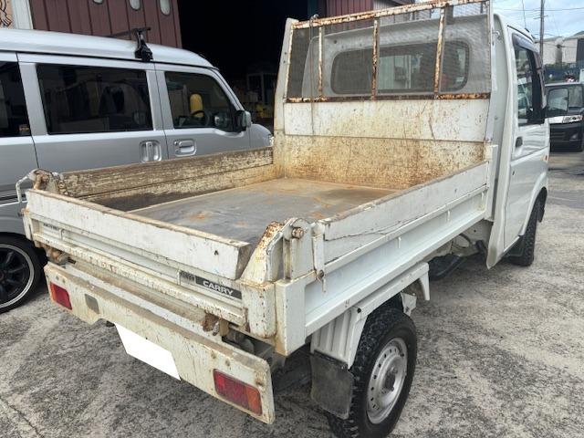 キャリイトラック  浅底ダンプ4WD AC パワステ 5速(8枚目)