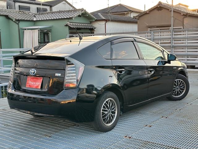 プリウス S ワンセグ・SDナビ・バックカメラ・ETC・外品アルミ・盗難防止装置(7枚目)