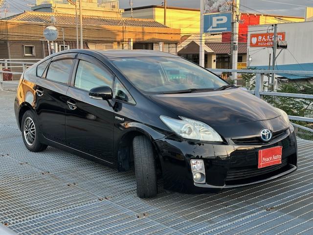 プリウス S ワンセグ・SDナビ・バックカメラ・ETC・外品アルミ・盗難防止装置(10枚目)