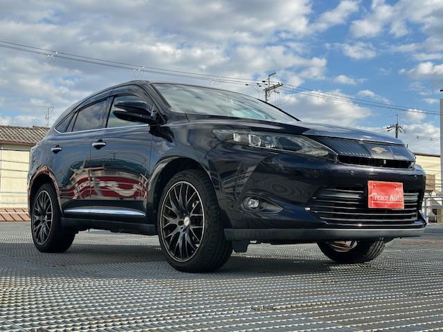 ハリアー プレミアム　アドバンスドパッケージ　ハーフレザーシート／パノラミックビューモニター／前後ドラレコ／フルセグ・Ｂｌｕｅｔｏｏｔｈ／衝突時軽減ブレーキ／シートヒーター／電動リアゲート（9枚目）