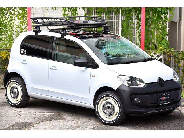 アップ! ハイ アップ! 2025年大阪モーターショー出展デモカー パノラマサンルーフ IMPLUSリフトアップスプリング 新品各パーツ(クリムゾンDEANアルミホイール TOYOホワイトリボンタイヤ THULEルーフバスケット) 前後バンパーカスタムペイント 禁煙車(15枚目)