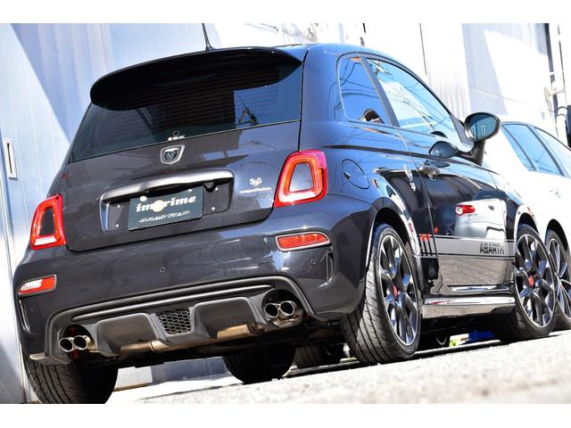 アバルト595 コンペティツィオーネ 左ハンドル 70周年記念車 左ハンドル 70th記念車 下取り車両 ワンオーナー 社外ディスプレイオーディオ コートテクトフロントガラス バックソナー レコードモンツァマフラー フロント&リアフォグランプ ブレンボ(14枚目)