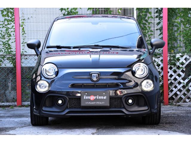 アバルト595 コンペティツィオーネ 左ハンドル 70周年記念車 左ハンドル 70th記念車 下取り車両 ワンオーナー 社外ディスプレイオーディオ コートテクトフロントガラス バックソナー レコードモンツァマフラー フロント&リアフォグランプ ブレンボ(21枚目)