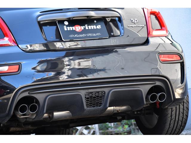 アバルト595 コンペティツィオーネ 左ハンドル 70周年記念車 左ハンドル 70th記念車 下取り車両 ワンオーナー 社外ディスプレイオーディオ コートテクトフロントガラス バックソナー レコードモンツァマフラー フロント&リアフォグランプ ブレンボ(29枚目)