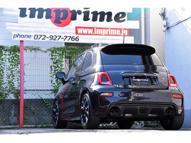 アバルト595 コンペティツィオーネ 左ハンドル 70周年記念車 左ハンドル 70th記念車 下取り車両 ワンオーナー 社外ディスプレイオーディオ コートテクトフロントガラス バックソナー レコードモンツァマフラー フロント&リアフォグランプ ブレンボ(40枚目)