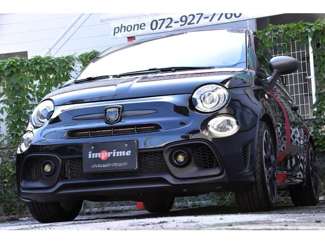 アバルト595 コンペティツィオーネ 左ハンドル 70周年記念車 左ハンドル 70th記念車 下取り車両 ワンオーナー 社外ディスプレイオーディオ コートテクトフロントガラス バックソナー レコードモンツァマフラー フロント&リアフォグランプ ブレンボ(61枚目)