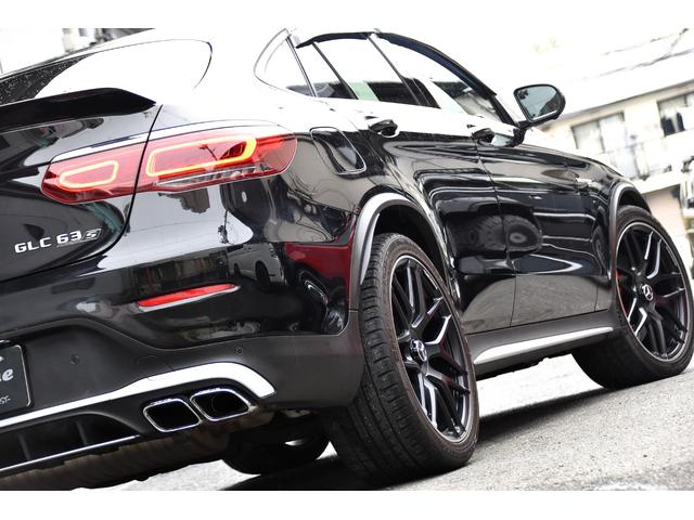 GLC GLC63 S 4マチック+クーペ 後期モデル サンルーフ AMGレザーエクスクルーシブ AMG純正21インチAW 赤キャリパー ブルメスターサラウンド パフォーマンスエグゾースト ベンチレーション 新品タイヤ4本交換付 前後ドラレコ(9枚目)
