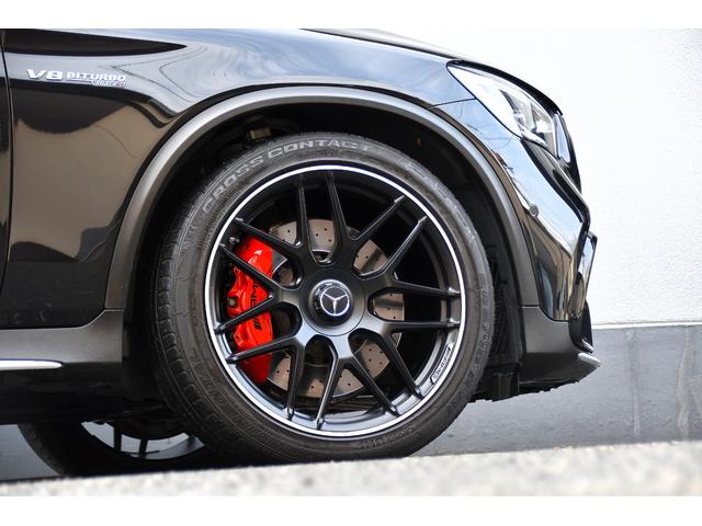 GLC GLC63 S 4マチック+クーペ 後期モデル サンルーフ AMGレザーエクスクルーシブ AMG純正21インチAW 赤キャリパー ブルメスターサラウンド パフォーマンスエグゾースト ベンチレーション 新品タイヤ4本交換付 前後ドラレコ(14枚目)