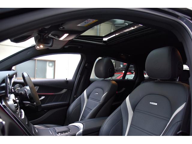 GLC GLC63 S 4マチック+クーペ 後期モデル サンルーフ AMGレザーエクスクルーシブ AMG純正21インチAW 赤キャリパー ブルメスターサラウンド パフォーマンスエグゾースト ベンチレーション 新品タイヤ4本交換付 前後ドラレコ(25枚目)