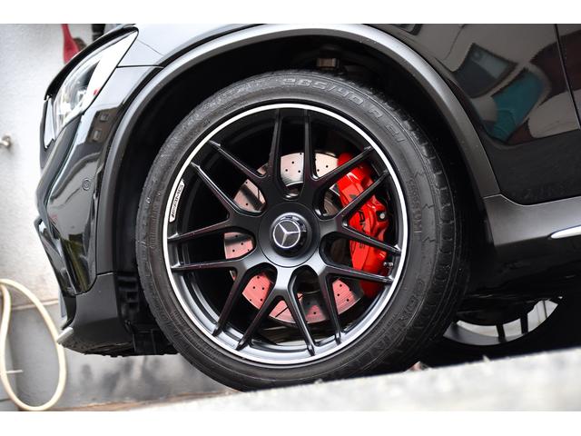 GLC GLC63 S 4マチック+クーペ 後期モデル サンルーフ AMGレザーエクスクルーシブ AMG純正21インチAW 赤キャリパー ブルメスターサラウンド パフォーマンスエグゾースト ベンチレーション 新品タイヤ4本交換付 前後ドラレコ(40枚目)