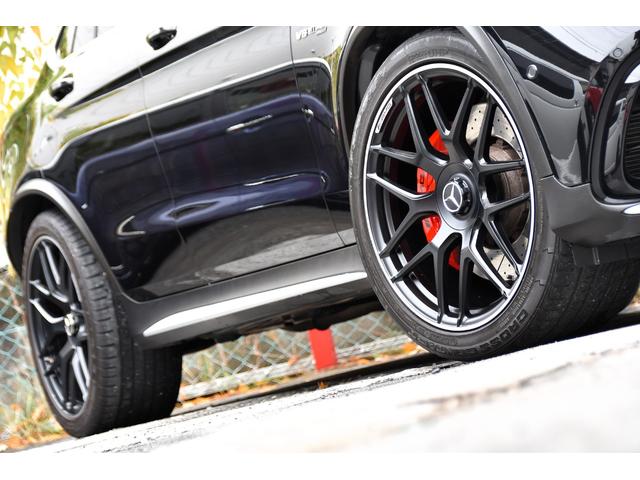 GLC GLC63 S 4マチック+クーペ 後期モデル サンルーフ AMGレザーエクスクルーシブ AMG純正21インチAW 赤キャリパー ブルメスターサラウンド パフォーマンスエグゾースト ベンチレーション 新品タイヤ4本交換付 前後ドラレコ(57枚目)