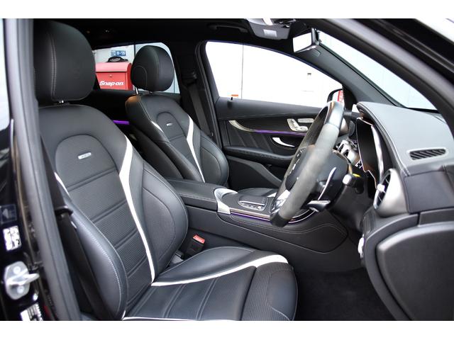 GLC GLC63 S 4マチック+クーペ 後期モデル サンルーフ AMGレザーエクスクルーシブ AMG純正21インチAW 赤キャリパー ブルメスターサラウンド パフォーマンスエグゾースト ベンチレーション 新品タイヤ4本交換付 前後ドラレコ(65枚目)