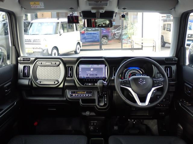 ハスラー タフワイルドターボ　純正９型ナビ　全方位モニター　フルセグ　ＣＤ　ＤＶＤ　Ｂｌｕｅｔｏｏｔｈオーディオ　カープレイ対応　前後ドライブレコーダー　ＥＴＣ　前席シートヒーター　レーダークルーズ　パドルシフト（2枚目）