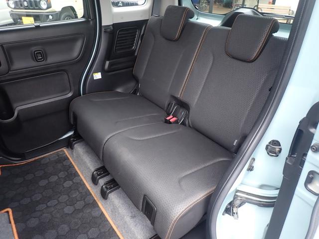 スペーシアギア ハイブリッドＸＺ　ターボ　社外７インチナビ　両側電動スライドドア　前席シートヒーター　パドルシフト　レーダーブレーキ　レーダークルーズ　バックカメ　ラ　ｂｌｕｅｔｏｏｔｈオーディオ　純正１４インチＡＷ（7枚目）