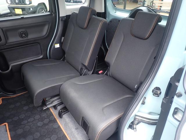 スペーシアギア ハイブリッドＸＺ　ターボ　社外７インチナビ　両側電動スライドドア　前席シートヒーター　パドルシフト　レーダーブレーキ　レーダークルーズ　バックカメ　ラ　ｂｌｕｅｔｏｏｔｈオーディオ　純正１４インチＡＷ（8枚目）