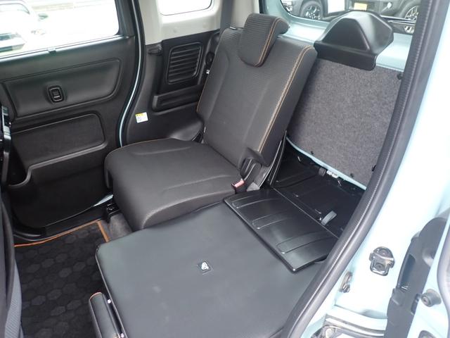 スペーシアギア ハイブリッドＸＺ　ターボ　社外７インチナビ　両側電動スライドドア　前席シートヒーター　パドルシフト　レーダーブレーキ　レーダークルーズ　バックカメ　ラ　ｂｌｕｅｔｏｏｔｈオーディオ　純正１４インチＡＷ（9枚目）